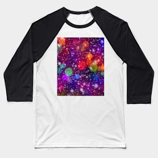 Abstract Bubbles Baseball T-Shirt